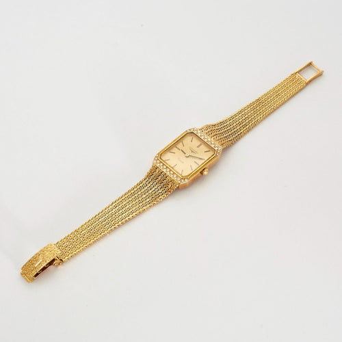 Montre LONGINES-Montre bijou or et diamants vintage 58 Facettes DV0594-1