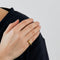 Bague 46 Bague jonc - or jaune et rubis 58 Facettes DV0597-5