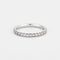 Bague 51 Alliance américaine or gris et diamants 58 Facettes DV0595-2
