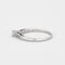 Bague 56 MAUBOUSSIN - Tu es le Sel de ma vie - Bague Solitaire N°2, or blanc et diamants 58 Facettes DV2596-1