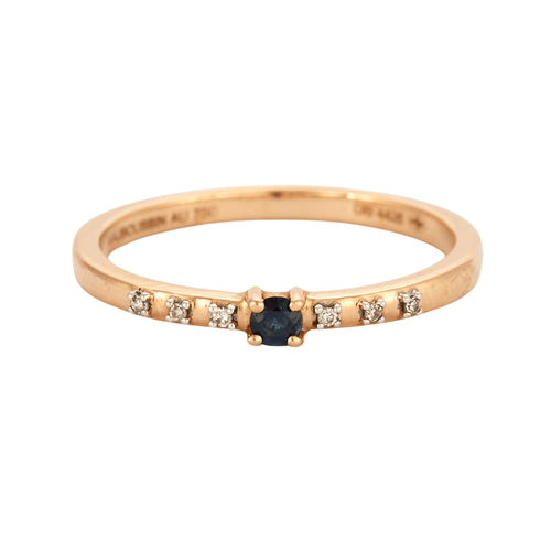 Bague 56 Mauboussin - Capsule d'émotion - or jaune, saphir, diamants 58 Facettes DV0599-3