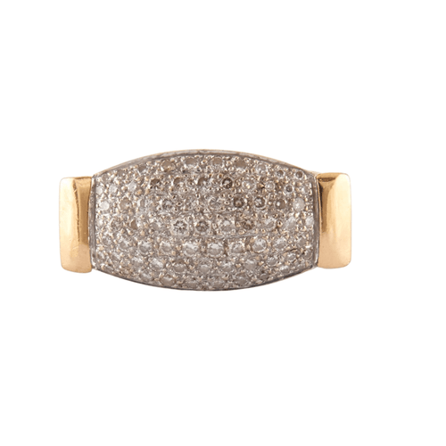 Bague 57 Bague Pavage Diamants 58 Facettes DV0022-2