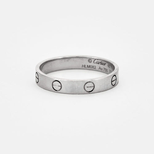 Bague 60 Cartier - Alliance LOVE - or gris 58 Facettes DV2677-1