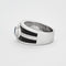Bague 53 Mauboussin - Bague Bonbon Bleu - Or gris, saphir et laque 58 Facettes DV2508-2-53-2