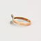 Bague 50 Bague or rose et gris, diamants 58 Facettes DV2647-3