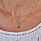 Collier Pendentif or jaune et grenat 58 Facettes DV2428-5