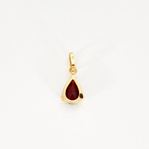 Collier Pendentif or jaune et grenat 58 Facettes DV2428-5