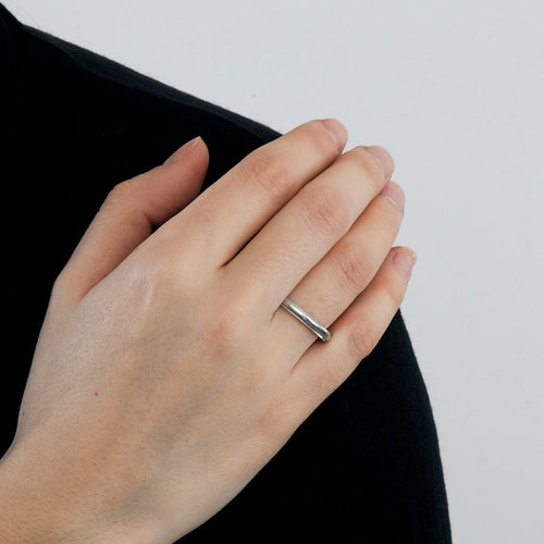 Bague 64 TIFFANY - Alliance "Together" en platine 58 Facettes DV2871-3
