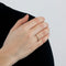 Bague 52 Alliance en or jaune et diamants 58 Facettes DV0613-1