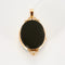 Pendentif Médaillon ouvrant avec onyx et demi-perles 58 Facettes DV0608-9