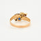 Bague 53 Bague en or jaune saphir et perles 58 Facettes DV0608-10