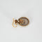 Boucles d'oreilles Paire de pendants d'oreilles Palmettes en or jaune et perles 58 Facettes DV617-2