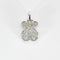 Pendentif Pendentif "Ourson" en or gris et diamants 58 Facettes DV3020-5