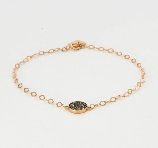 Bracelet Ginette NY Bracelet en or rose et diamants 58 Facettes DV3069-1