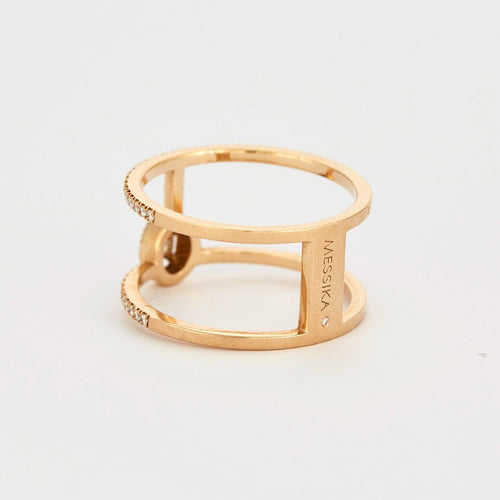 Bague Messika - Bague Glam’Azone en or jaune et diamants 58 Facettes DV0624-2