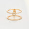 Bague Messika - Bague Glam’Azone en or jaune et diamants 58 Facettes DV0624-2
