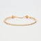 Bracelet Messika - Skinny Bracelet en or rose et serti de diamants 58 Facettes DV0624-1