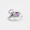 Bague Bague Toi et Moi en or gris et améthystes 58 Facettes DV0624-22