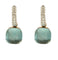 Boucles d'oreilles Pomellato - Nudo Classic Boucles d'oreilles avec topaze et diamants 58 Facettes DV0620-2