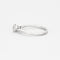 Bague 51 Celinni - Promesse - Bague solitaire en or blanc et diamant 58 Facettes DV0625-1