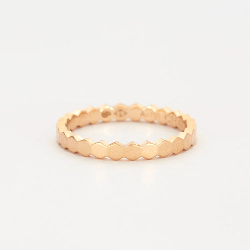 Bague 49 CHAUMET - BEE MY LOVE - Alliance en or rose 58 Facettes DV0628-1