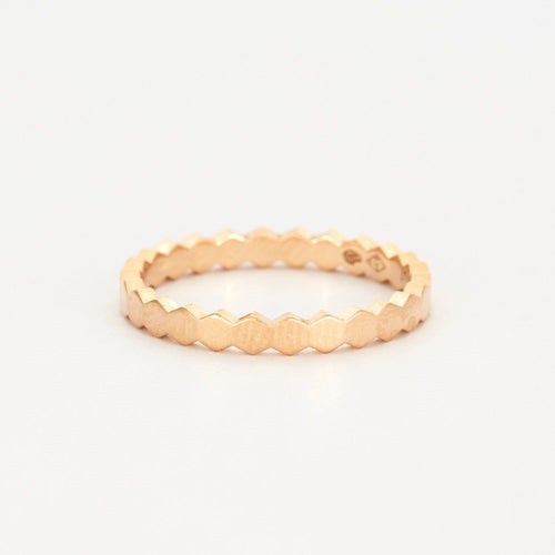 Bague 49 CHAUMET - BEE MY LOVE - Alliance en or rose 58 Facettes DV0628-1