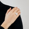 Bague 53 MAUBOUSSIN - Etoile d'ange.  Bague céramique blanche or blanc et diamants 58 Facettes DV0630-1