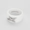 Bague 53 MAUBOUSSIN - Etoile d'ange.  Bague céramique blanche or blanc et diamants 58 Facettes DV0630-1