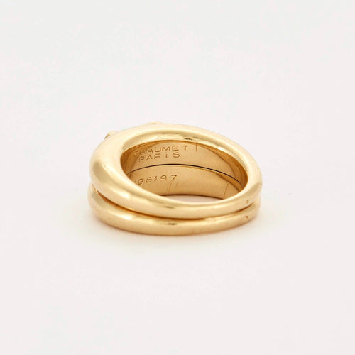 Bague CHAUMET - Liens - Bague or jaune et diamants 58 Facettes DV0612-2