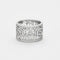 Bague 53 Chanel - Camélia or gris - Bague grand modèle 58 Facettes DV0612-1