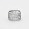 Bague 53 Chanel - Camélia or gris - Bague grand modèle 58 Facettes DV0612-1
