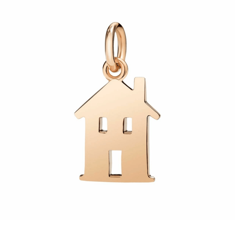 Pendentif DODO - Pendentif Maison Or rose 58 Facettes DV3314-1