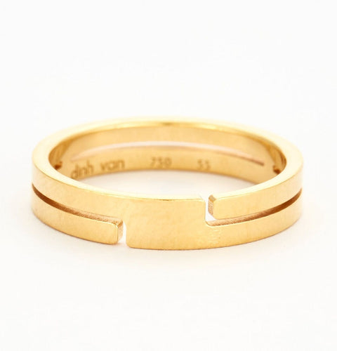 Bague 55 Bague Dinh Van - SEVENTIES.  Petit Modèle.  58 Facettes DV2545-1