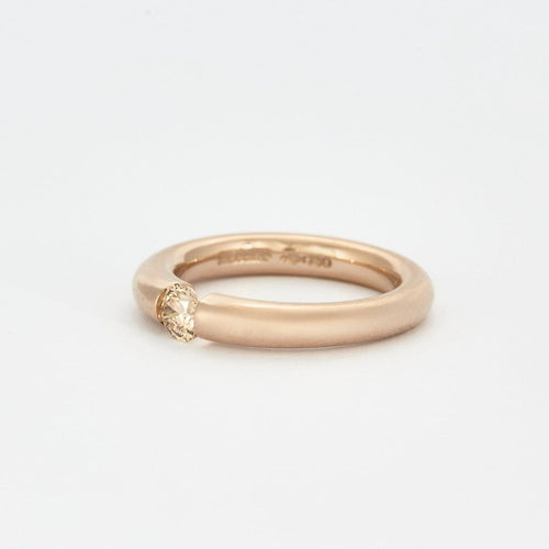 Bague NIESSING - Spann Ring - Bague solitaire diamant 58 Facettes DV0636-3