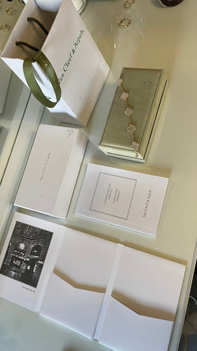 Bracelet VAN CLEEF & ARPELS - Pure Alhambra - Bracelet or jaune et Nacre 58 Facettes DV3500-1