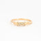 Bague 54 Chaumet - Jeux de Liens - Bague or rose et diamants 58 Facettes DDV3310-1
