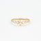 Bague Bague diamants sertis sur or jaune 14 carats 58 Facettes