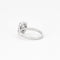 Bague 52 Bague Diamant taille émeraude serti sur or gris 58 Facettes DV0644-1