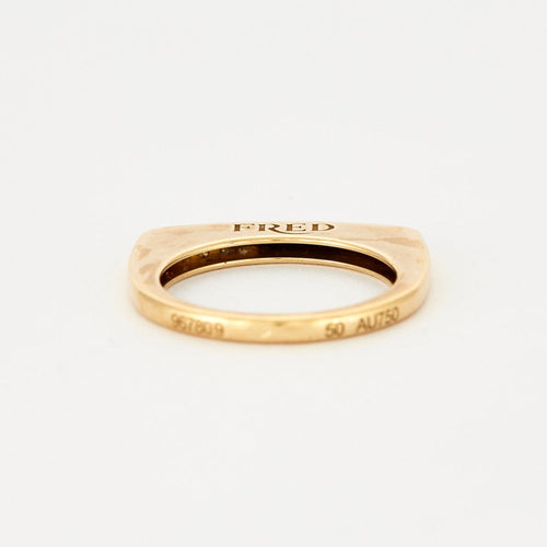 Bague 51 FRED - Success - Bague or jaune serti de diamant 58 Facettes DV3506-1-51-2