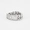 Bague 51 DIOR - Bague  "Gourmette", or gris et diamants. 58 Facettes DV3487-1