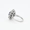 Bague 48 Bague platine, or gris saphir et diamants 58 Facettes DV1721-2