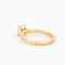 Bague 49.5 Bague solitaire en or jaune et diamant 58 Facettes DV3029-1