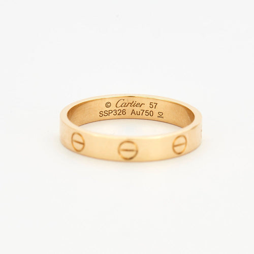 Bague 57 CARTIER - Love - Bague 58 Facettes DV3409-1