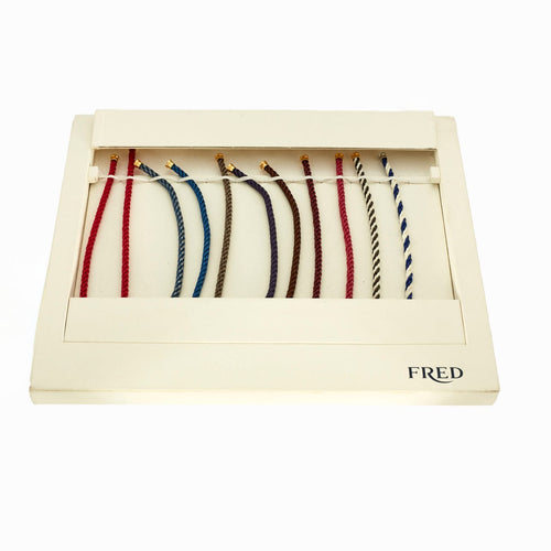 Bracelet Fred  - Câble en acier violet 58 Facettes DV0581-11