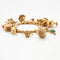 Bracelet Important Bracelet gourmette et pampilles en or jaune 58 Facettes DV0647-7