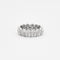 Bague 51 Fred  -  Bague Une Ile d'or or gris et diamants 58 Facettes DV3487-2