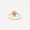 Bague 49 Bague en or rose saphir et diamants 58 Facettes DV3364-1