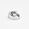 Bague 46 Bague en or gris et diamants mouvementés 58 Facettes DV3358-4