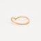 Bague 50 Alliance or rose et diamants 58 Facettes DV3364-2