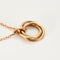 Collier CARTIER - Collier Trinity trois ors et diamants 58 Facettes DV3615-1